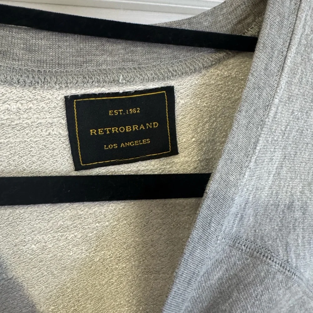 Free People X Retro Brand Copenhagen Classic Crew - Picture 2 of 2